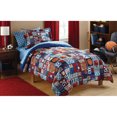 thumbnail image 1 of Mainstays Kids Sports Patch Duvet Set with Shams, 1 of 4