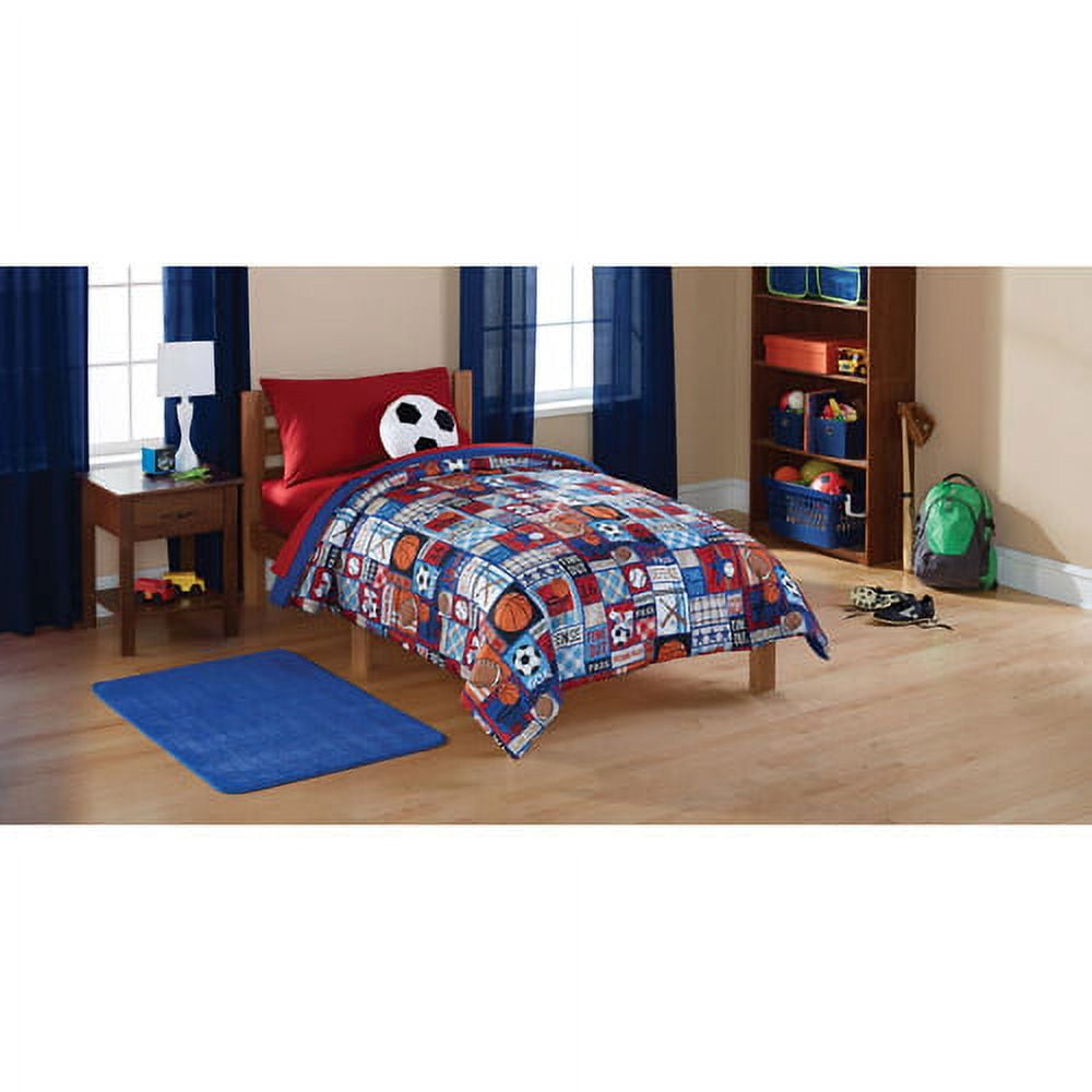 Mainstays Kids Sports Twin Bedding Comfo