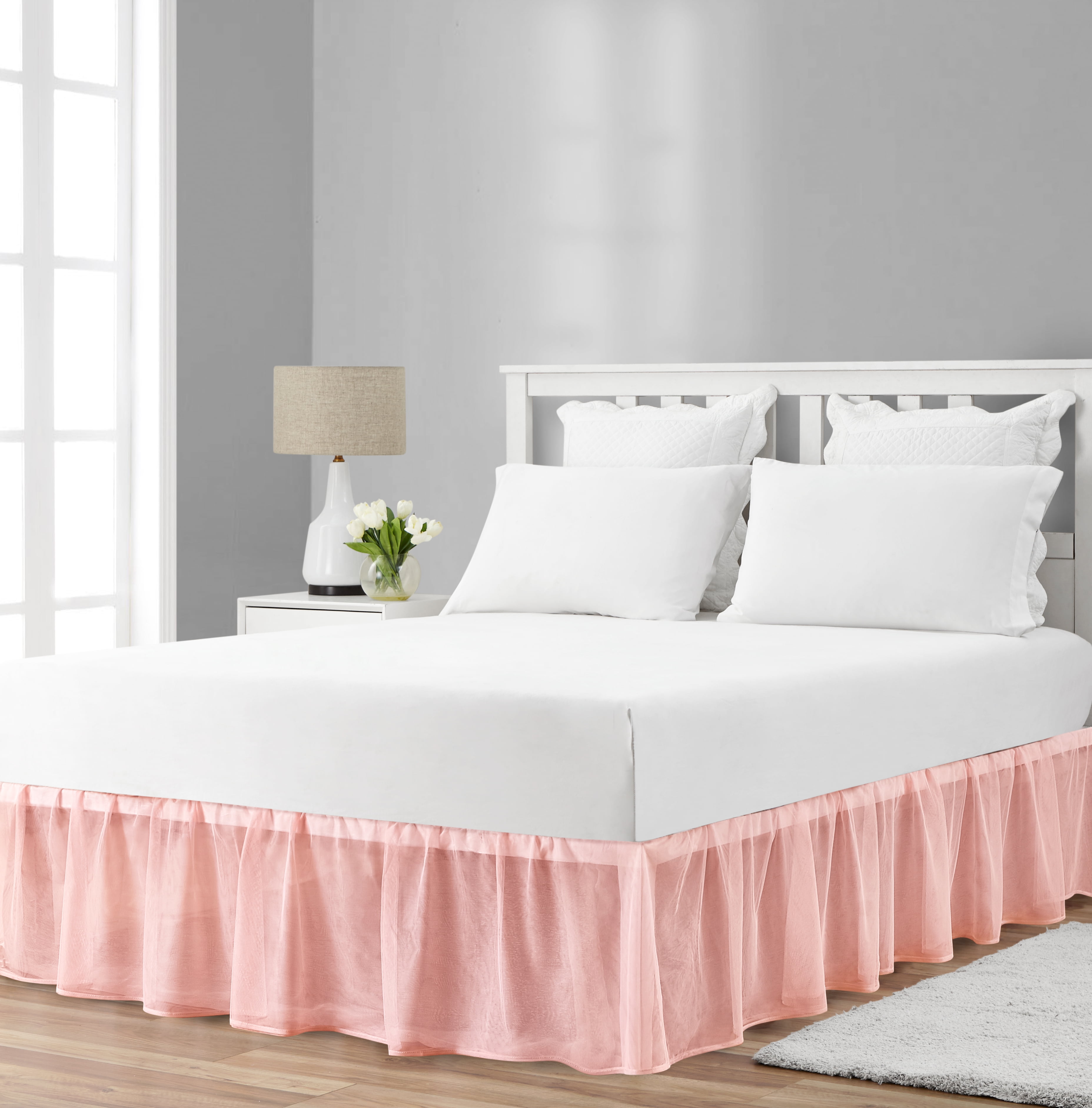 Mainstays Kids Tulle Double Layer Bedskirt