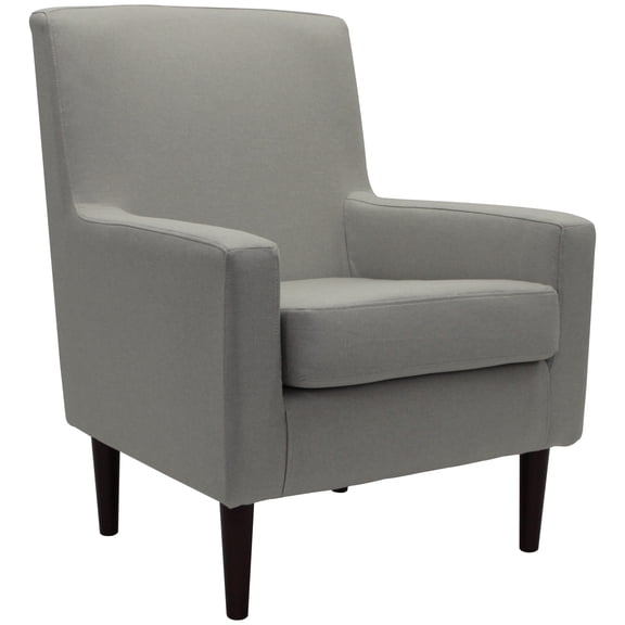 Mainstays Kinley Lounge Arm Chair, Beige Polyester Fabric
