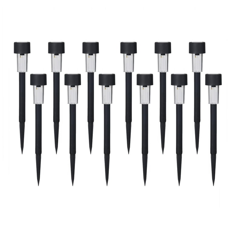 Mainstays LED Classic Column Path Light and Garden Light, Black Finish (12-Pack) Mainstays LED Classic Column Path Light and Garden Light, Black Finish (12-Pack)