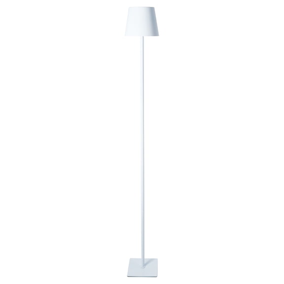 Mainstays 60" LED Rechargeable Metal Floor Lamp, White
