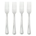 thumbnail image 1 of Mainstays Lace Dinner Fork Set, Silver Stainless Steel, 4 Count, 1 of 9