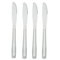 thumbnail image 1 of Mainstays Lace Stainless Steel Adult Dinner Tableware Knife, 4-Piece Set,Silver, 1 of 9