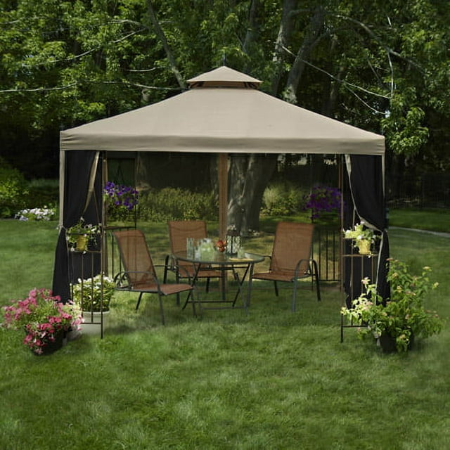 Mainstays Laketon Patio Gazebo, 10' x 10'