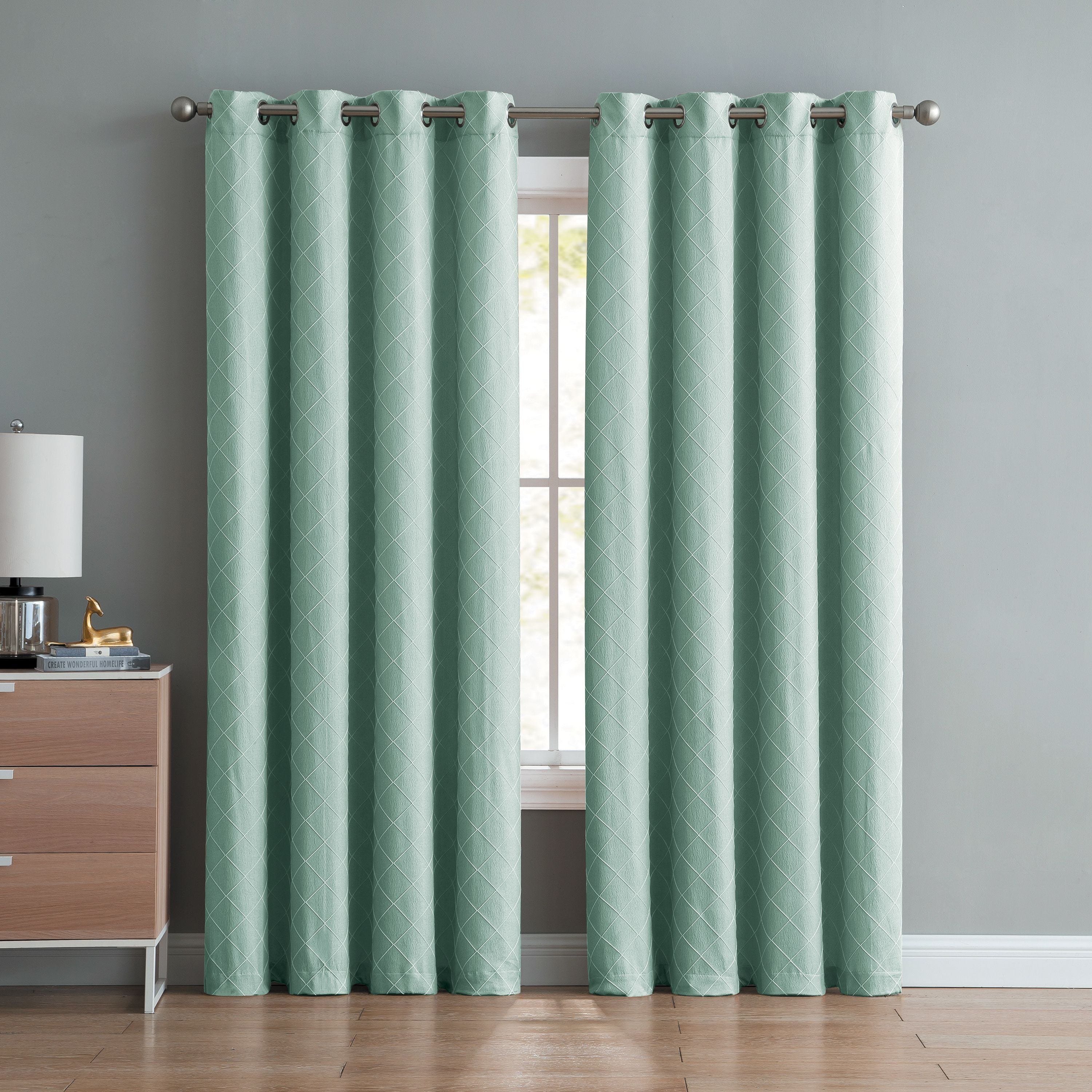Mainstays Lana Grommet Top Window Curtain Panel