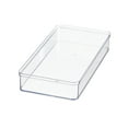 thumbnail image 1 of Mainstays Extra Large Wide Clear PET Plastic Organizer Tray, 12 in x 6 in x 2 in, 1 of 8