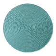 thumbnail interactive-video image 1 of Mainstays Lava Polyester Round Table Placemat Teal 15" Round, 1 of 7