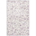 thumbnail image 1 of Mainstays Lavender Floral Faux Fur Indoor Accent Rug, 36"x56", 1 of 8