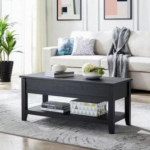 Mainstays Lift Top Coffee Table Display, Black