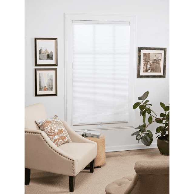 Mainstays Light Filtering Cellular Shade, White, 36" X 72"