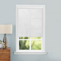 Mainstays Light Filtering Slow Release Roller Shade, 36" W x 72" L, White