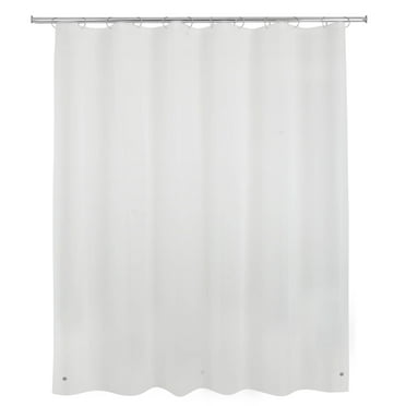Mainstays Light Weight PEVA Shower Curtain Liner, Frosty