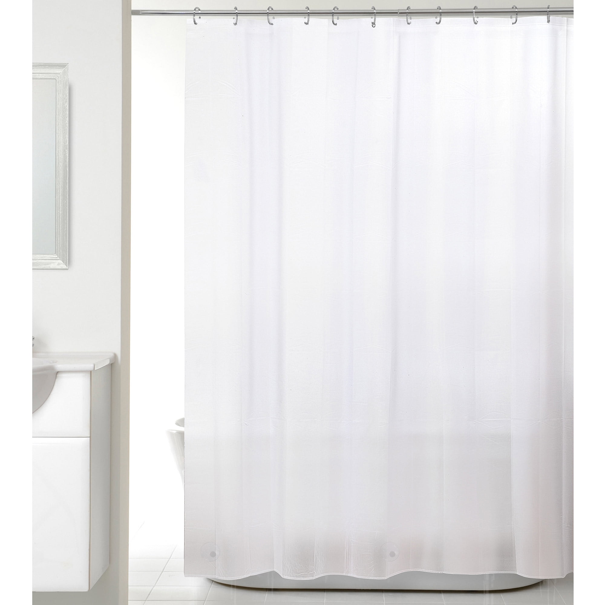 Mainstays Light Weight PEVA Shower Liner Collection, 1 Each