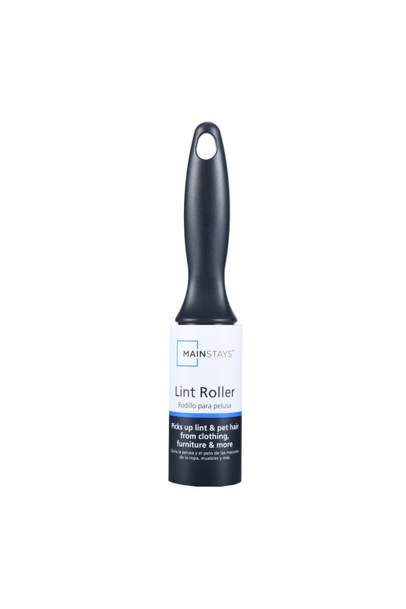 Lint Roller, 60 Sheets Easy Tear, Ergonomic Handle, Removes Lint and Pet Hair from Clothing, Furniture, Crafts, Travel