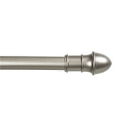 Mainstays Madelyn 7/16  Adjustable Caf  Curtain Rod Set, 28-48
