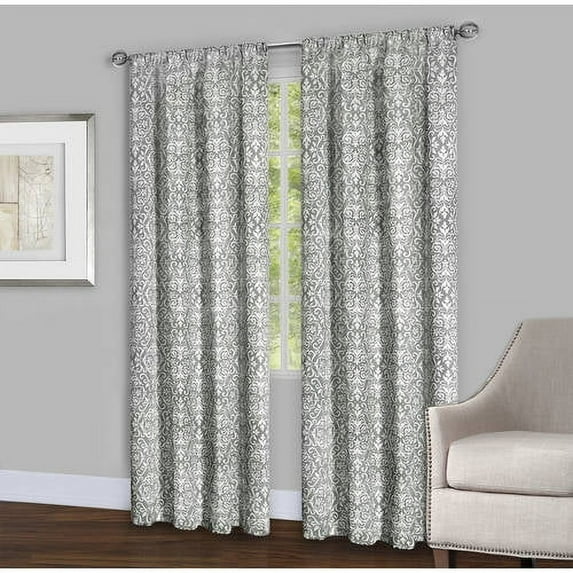 Mainstays Mandalay Window Curtain Panel, Multiple Colorsand Sizes