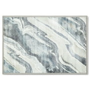 Mainstays Marble Fabric Mat, 18"x27", Blue, Available in Multiple Colors