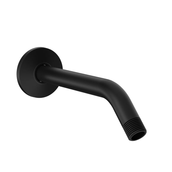 Mainstays Matte Black Shower Arm (Plumbing Pipe for Bathroom Showers)