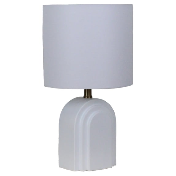 MainStays Matte White Arch Lamp