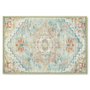 Mainstays Medallion Fabric Floor Mat, 18"x27", Blue