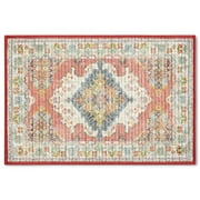 Mainstays Medallion Fabric Floor Mat, 18"x27", Cream