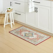 Mainstays Medallion Fabric Floor Mat, 18" x 27", Cream