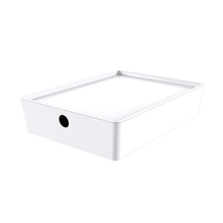 Mainstays Medium Arctic White Handles Lidded Storage