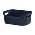 thumbnail image 1 of Mainstays Medium Open Bin Plastic, Blue Cove, 1 of 6