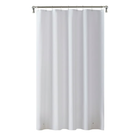 Mainstays Medium Weight PEVA Stall Sized Shower Curtain Liner, 54" x 78" – Frosty