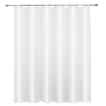 Mainstays Medium Weight PEVA Shower Liner, 70" x 71" - Frosty