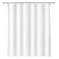 Mainstays Medium Weight PEVA Shower Liner, 70" x 71" - White