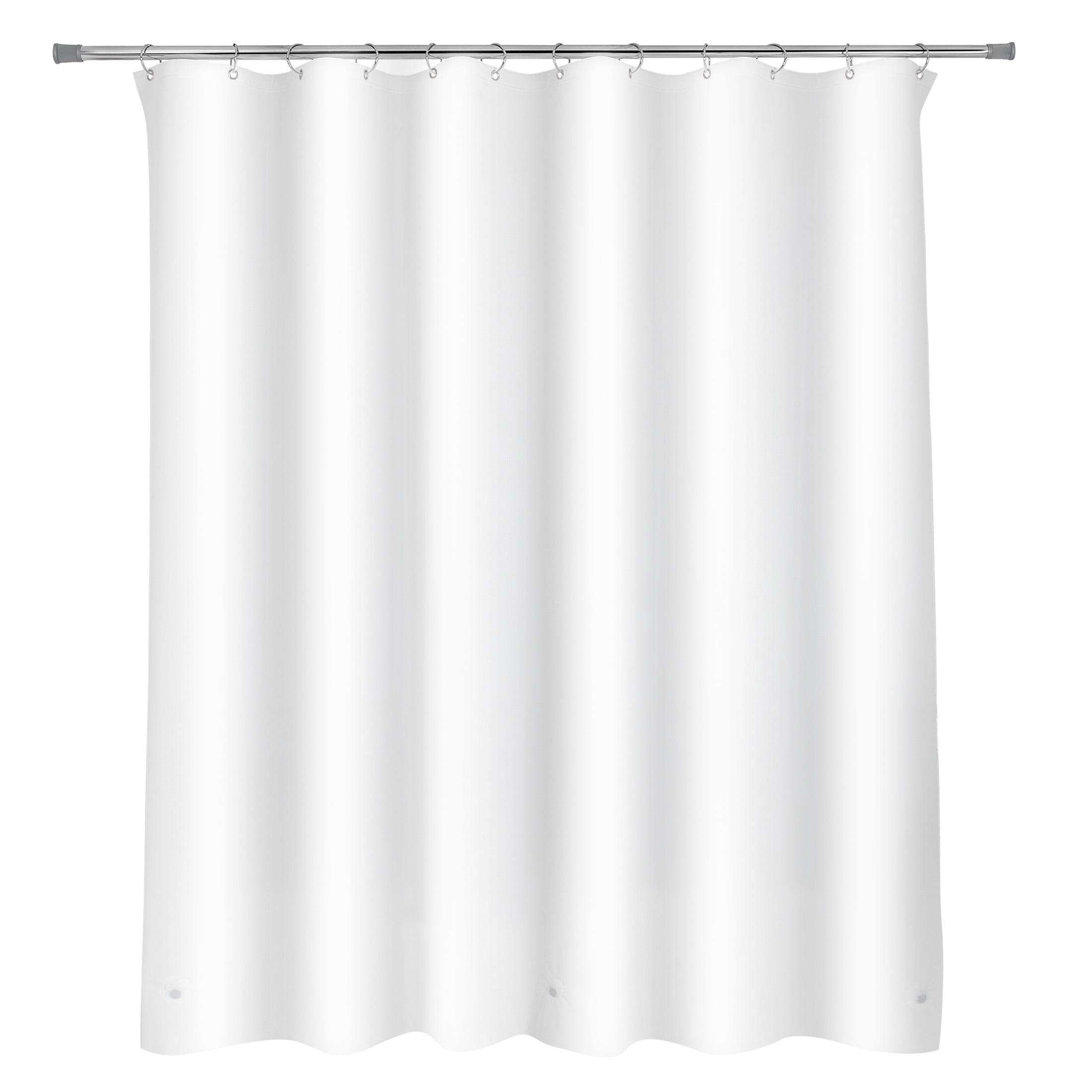 Mainstays Medium Weight PEVA Shower Liner White (30 recycled