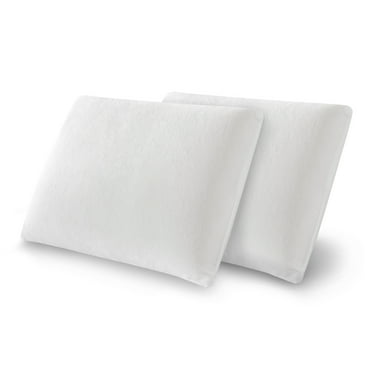 Mainstays Memory Foam Bed Pillow, Standard/Queen, 2 Pack