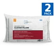 thumbnail image 1 of Mainstays™ Memory Foam Cluster Bed Pillow, Standard Queen, 2 Pack, 1 of 4