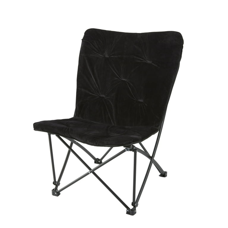 Folding velvet butterfly chair online