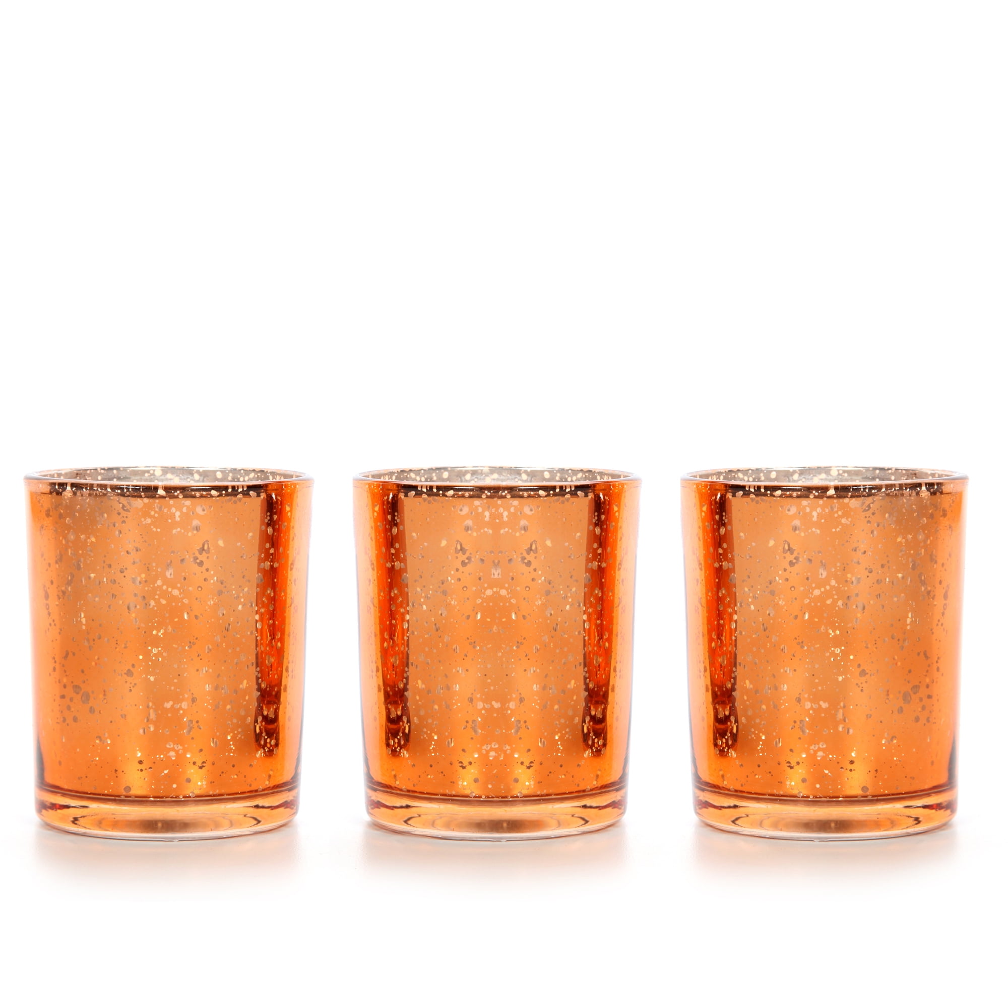 Mainstays Mercury Glass Tealight Holder, Set of 3 - Walmart.com