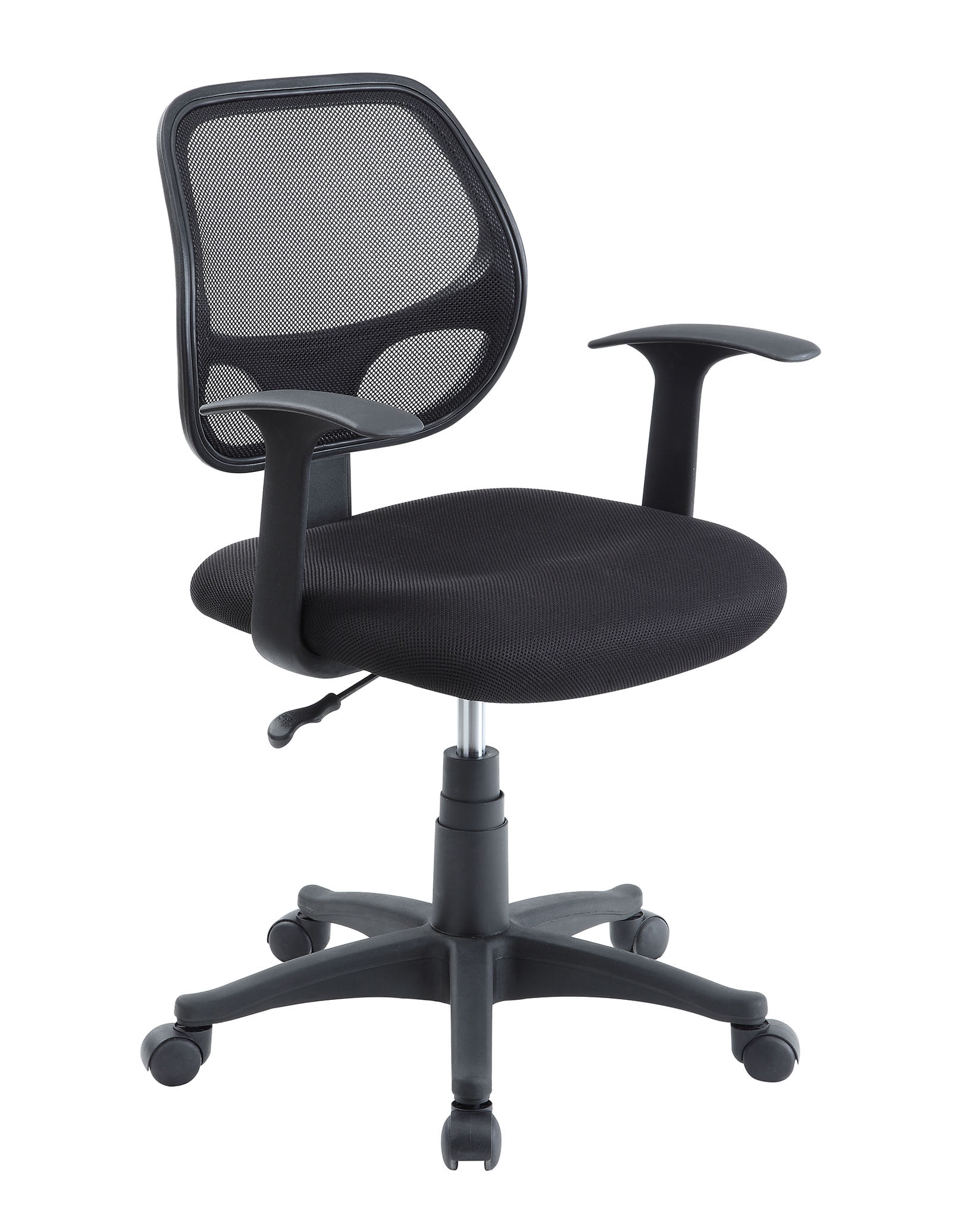 Mainstays Ergonomic Mesh Back Task Office Chair with Flip-up Arms, Black  Fabric, 275 lb