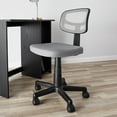 thumbnail interactive-video image 1 of Mainstays Mesh Task Chair with Padded Seat, Teens and Adult, Gray/Gray, 1 of 15