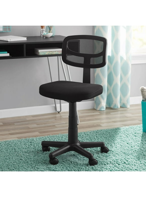 Mainstays Mesh Task Chair with Plush Padded Seat, Multiple Colors