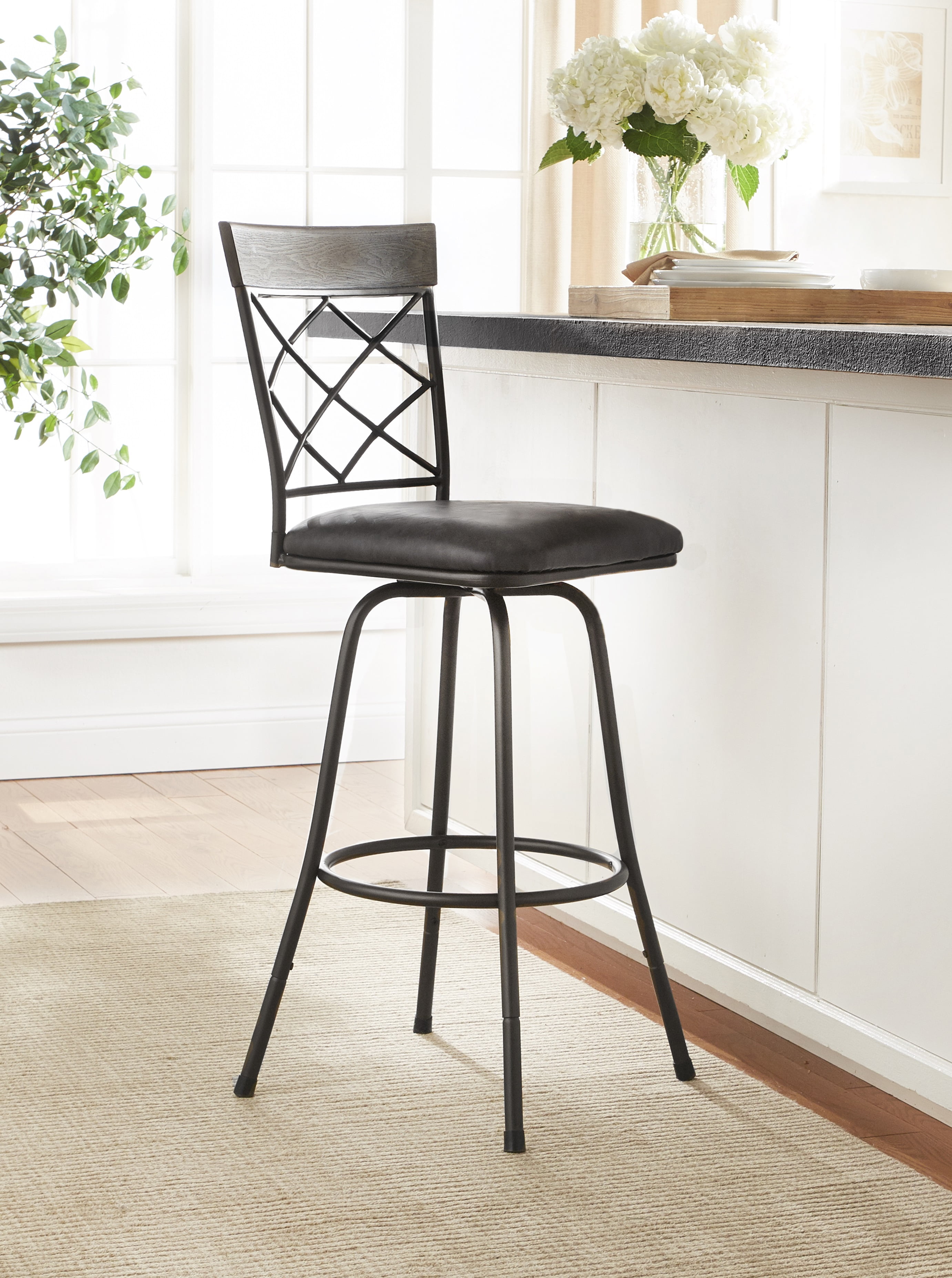 Mainstays adjustable on sale height barstool