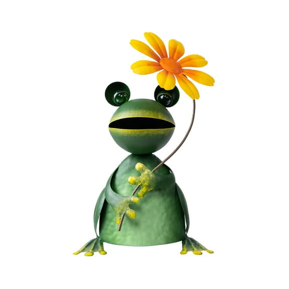 Mainstays Metal Frog Statue