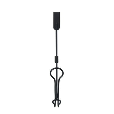 Mainstays Metal Over the Door Towel Hook, Black
