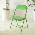 Mainstays Metal Padded Folding Chair, Mint