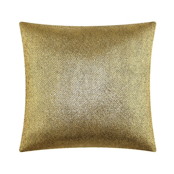 Mainstays Metallica Decorative Throw Pillow 18" x 18", Gold