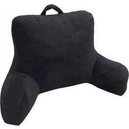Reading Pillow for Bed Adult Size Reading Pillow with Shredded Memory Foam Large Adult Backrest with Arms Back Support for Sitting Up in Bed Purple Walmart