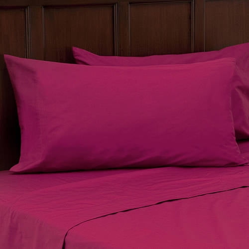 Mainstays Microfiber Pillowcase, 2 Count