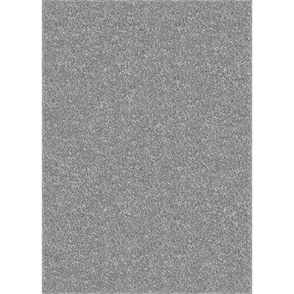 Mainstays Microfiber Plush Shag Area Rug, Living Room, Gray, 31.5" x 45"