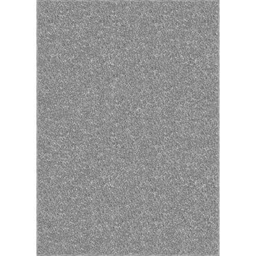 Mainstays Microfiber Plush Shag Area Rug, Gray, 5' x 7'