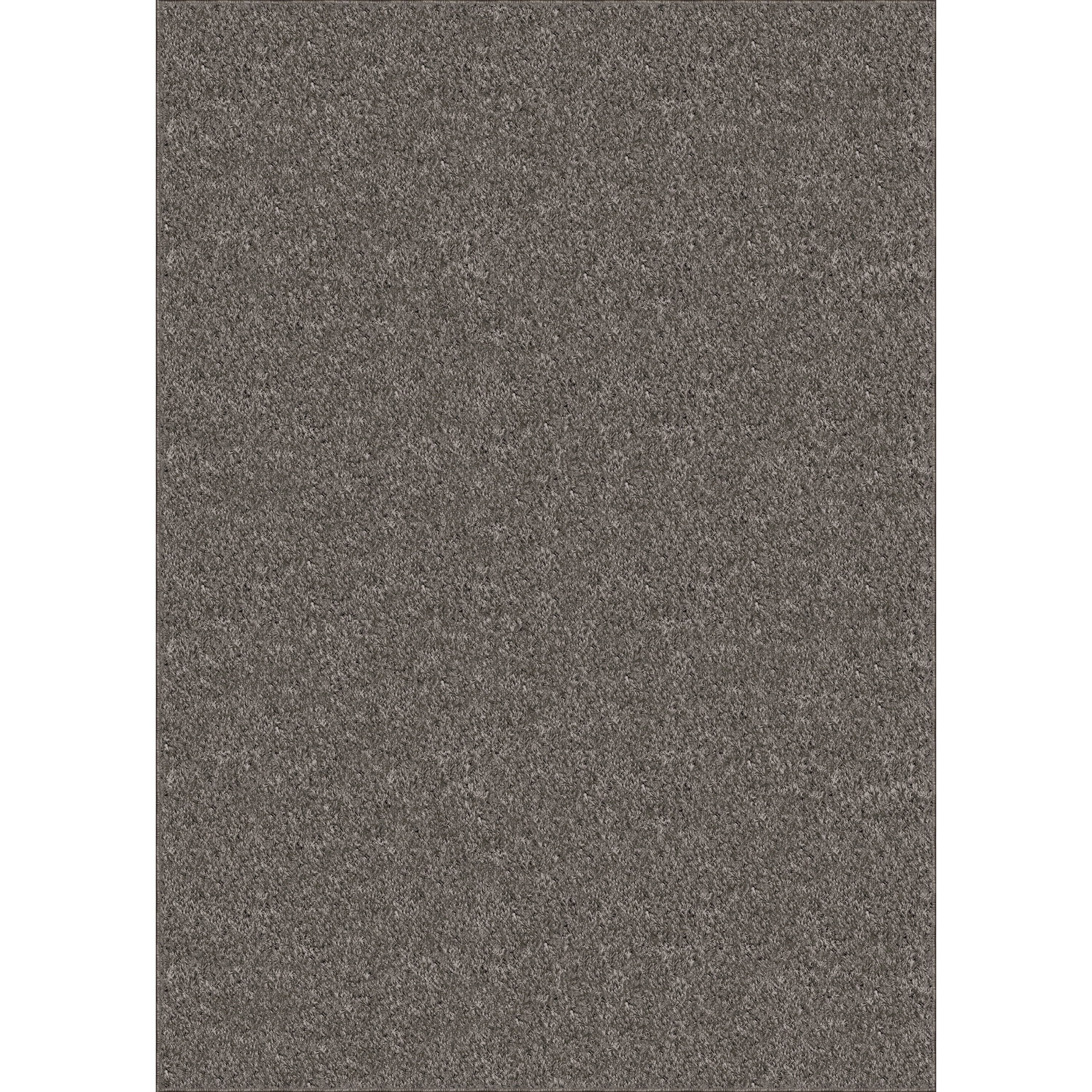 Mainstays Microfiber Plush Shag Area Rug, Taupe, 5' x 7', Living